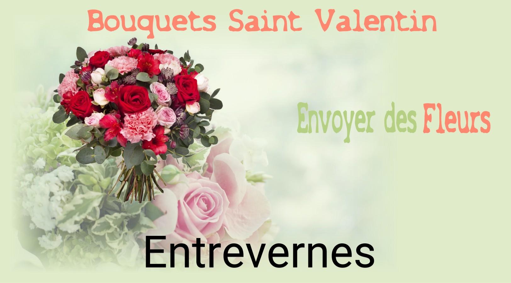 Roses de Saint-Valentin livrées à Entrevernes